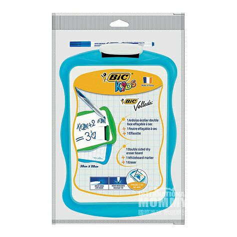 BIC KIDS French children's baby learning double-sided usable whiteboard Overseas local original