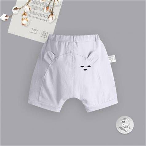 Verantwortung Baby boys and girls simple three-point bear summer PP shorts gray