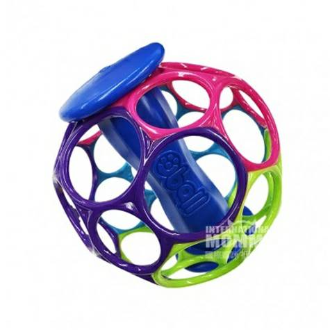 Oball American Baby Bath hand holding toy ball