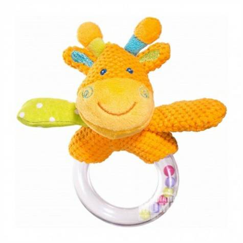 Bieco Germany baby color bead hand ring toy