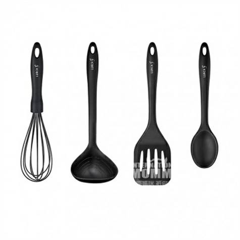 LURCH German non stick pot high temperature resistant silicone spoon shovel kitchenware set 221613