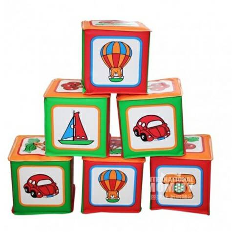 Bieco Germany children's early education intelligence building block toys 6 sets