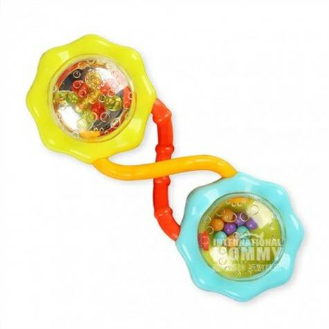 BRIGHT STARTS American baby ring bell color educational toys
