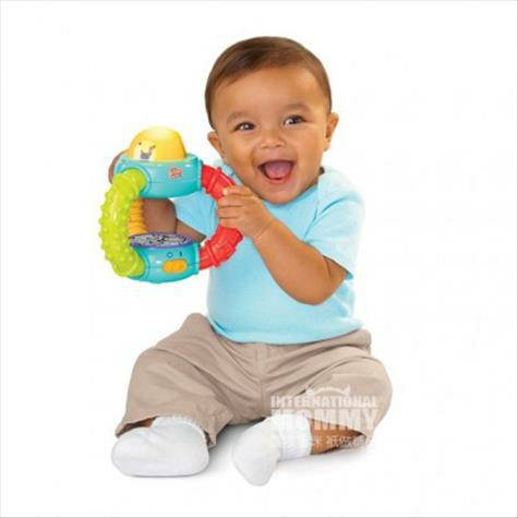 BRIGHT STARTS American baby's hand grasping ball and tactile rattle ball