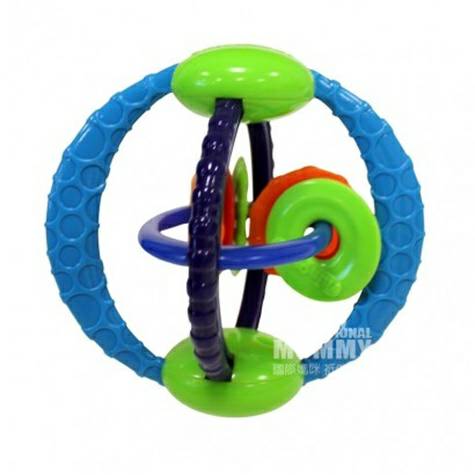 Oball American baby's puzzle hand bell spinning holding ball toy