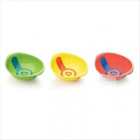 Munchkin American Thermochromic Complementary Food Bowl 3pcs Original Overseas Local Edition