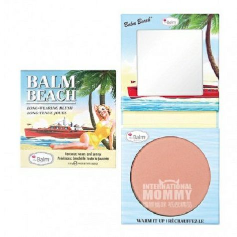 TheBalm American Summer Sunny Beach Blush Original Overseas Local Edition