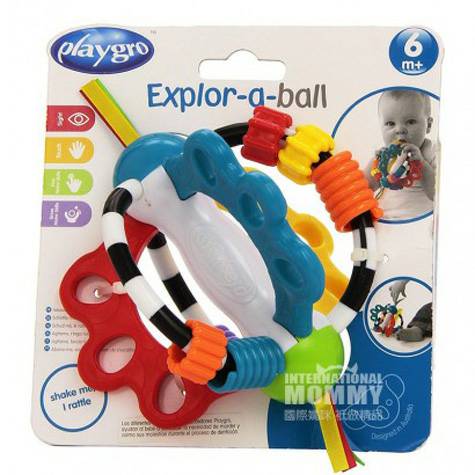 Playgro Australian color baby molar ball