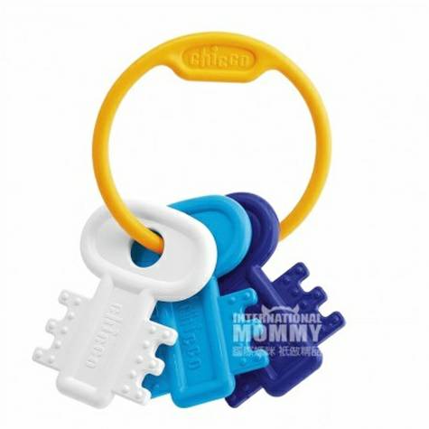 Chicco Italian key chain, gutta percha fixed molar toys