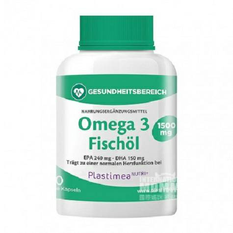 Plastimea NUTRI+ France High quality fish oil capsules Overseas local original 
