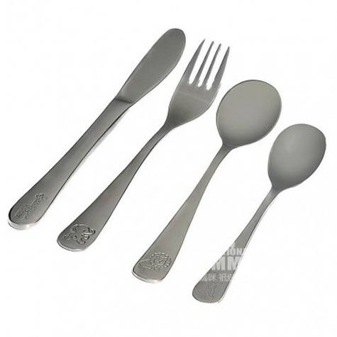 Reer German stainless steel fork, knife, spoon and spoon four-piece set