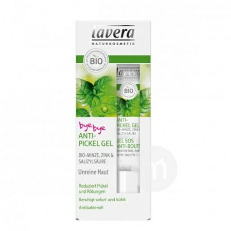 Lavera German mint emergency acne gel for pregnant women, overseas original version