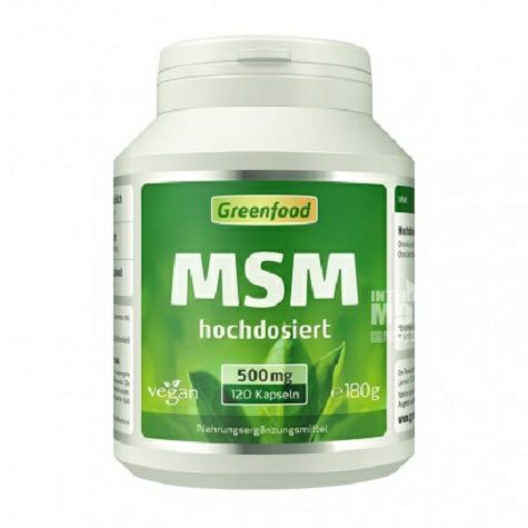 Greenfood Holland MSM capsules