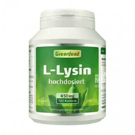 Greenfood Holland L-lysine capsules