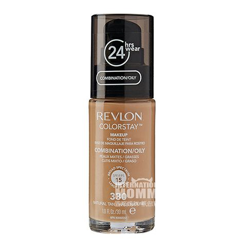 REVLON U.S. 24-hour non-marking sunscreen liquid foundation overseas local original