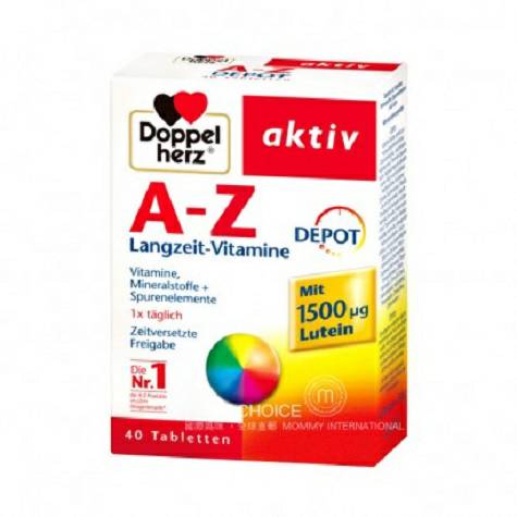 Doppelherz German Multivitamin A-Z Mineral Sustained Release Tablets Overseas Local Original