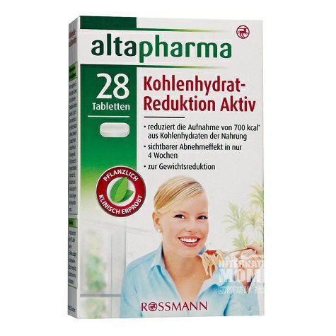 Altapharma German carbohydrate inhibitory tablets