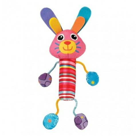 Lamaze American baby rabbit hand ringing toy