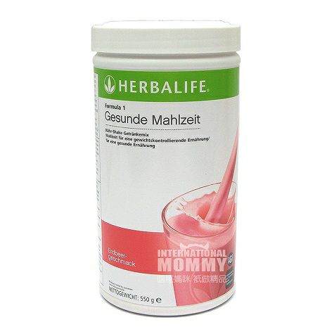 HERBALIFE American shaping nutrition meal substitute strawberry flavor