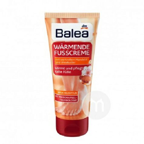 Balea Germany warm foot cream