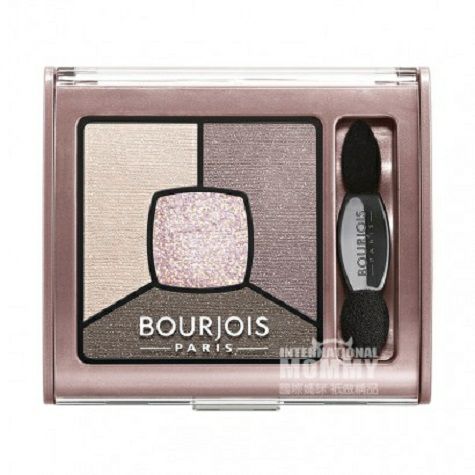 BOURJOIS France four color smoked eye shadow plate.