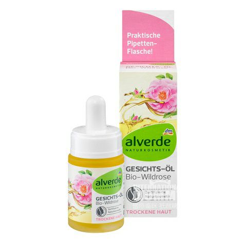 Alverde Germany Natural wild rose series facial care essential oils for pregnant women