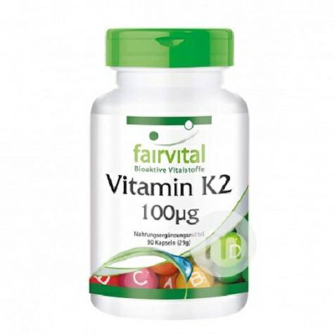 Fairvital German Vitamin K2 capsule...