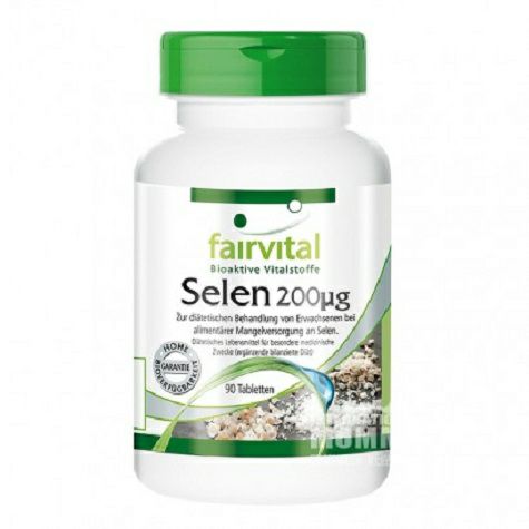 Fairvital Germany selenium nutrition tablets
