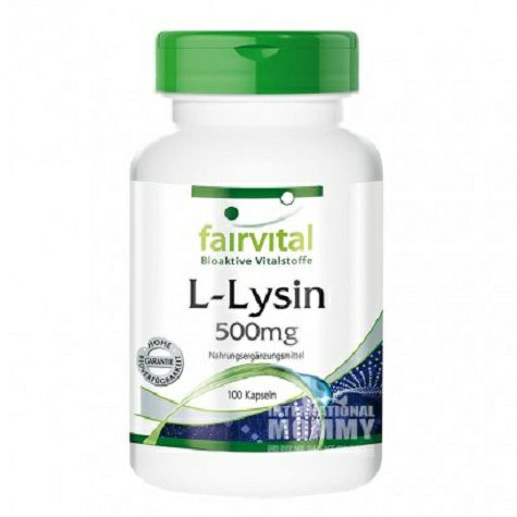 Fairvital Germany high dose L-lysine capsules
