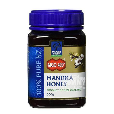 Manuka health new Zealand Active Manuka Honey MGO400+ 500g Overseas local original