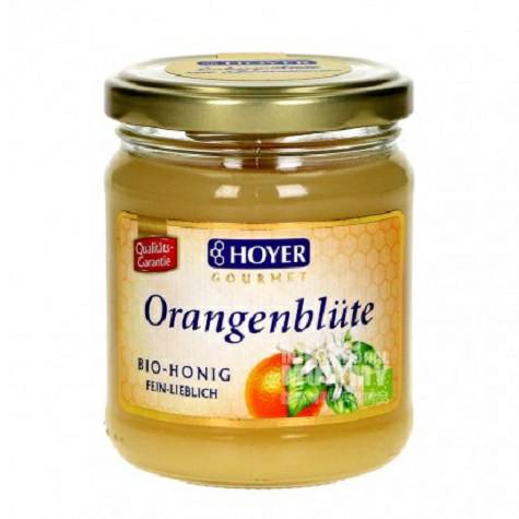 HOYER German Organic Orange Blossom Propolis Honey Overseas local original