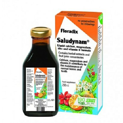 Salus Germany Floradix bone mineral calcium zinc magnesium vitamin D nutritional supplement