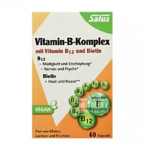 Salus German B vitamin capsules Ove...