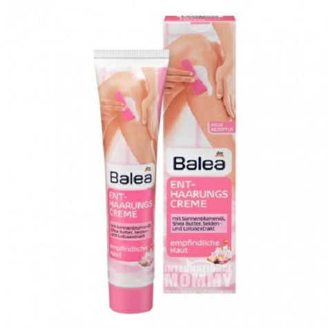 Balea German almond oil temperature and no stimulation depilatory cream