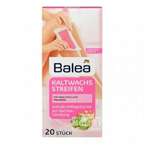 Balea German tear off hair removal patch for armpit leg root in 20 pieces