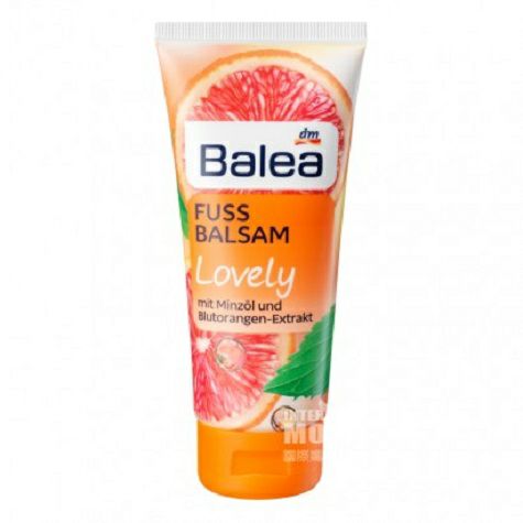 Balea German blood orange essence frosting Foot Cream