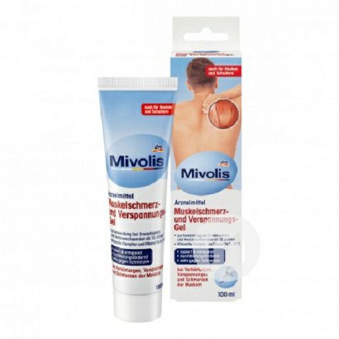 Mivolis Germany relieving pain relief gel for skeletal muscle pain