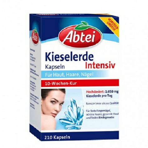 Abtei Germany skin hair nail care capsule 210 capsules