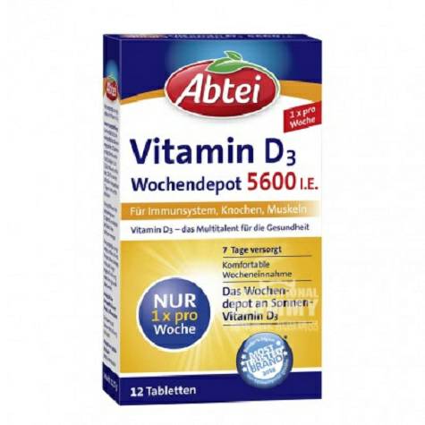 Abtei German Vitamin D3 (5600I.E.) ...