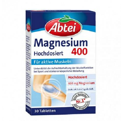 Abtei German Magnesium 400 strong m...