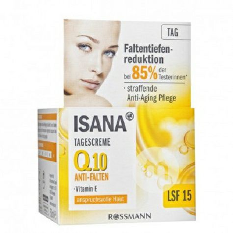 ISANA German Q10 Firming Anti-Aging Day Cream Original Overseas