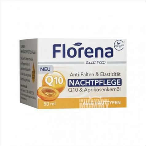 Florena German Q10 Almond Oil Anti-Wrinkle Nourishing Night Cream Original Overseas
