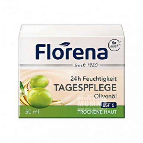Florena German Olive Oil 24h Moisturizing Day Cream Original Overseas