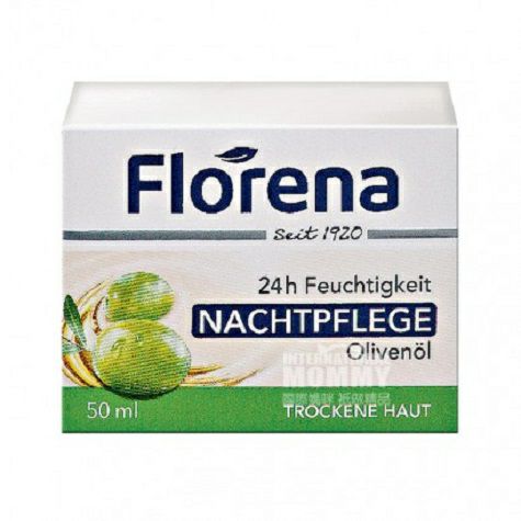 Florena German Olive Oil 24h Moisturizing Night Cream Original Overseas