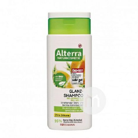Alterra German Natural Organic Apricot Fruit Wheat Extract Brightening Shampoo Overseas Local Original
