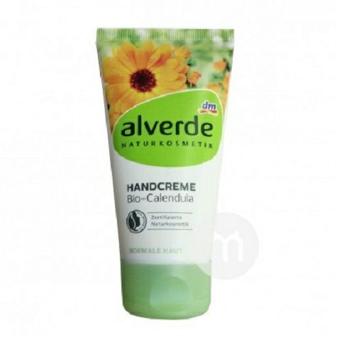 Alverde natural organic calendula hand cream for pregnant women