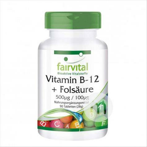 Fairvital Germany pregnant women B12 + folic acid tablets