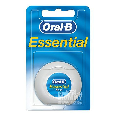 BRAUN German oral-b Oral B micro-wax mint smooth dental floss*4 Overseas local original