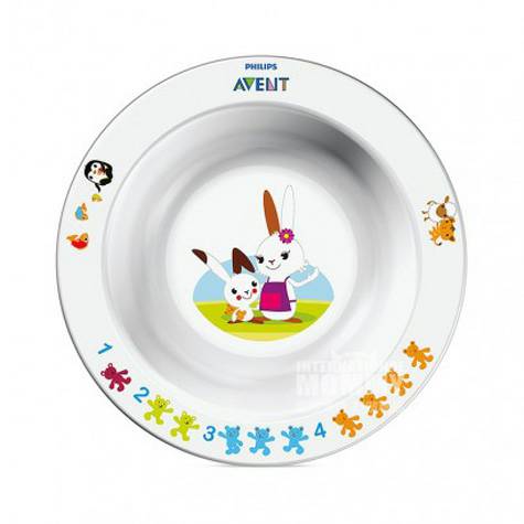 PHILIPS AVENT British baby school meal non-slip bowl over 6 months old overseas original