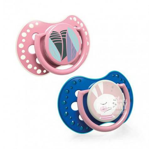 Lovi Poland baby dynamic silicone pacifier 2 Pack 6-18 months